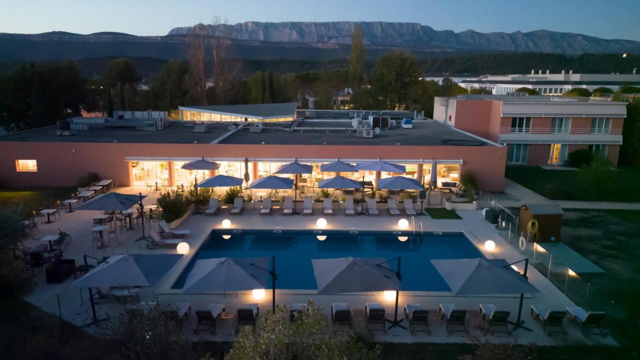 Hotel Mount Venturi - Aix-En-Provence Sainte-Victoire - Bar & Restaurant & Padel Rousset  Exterior foto